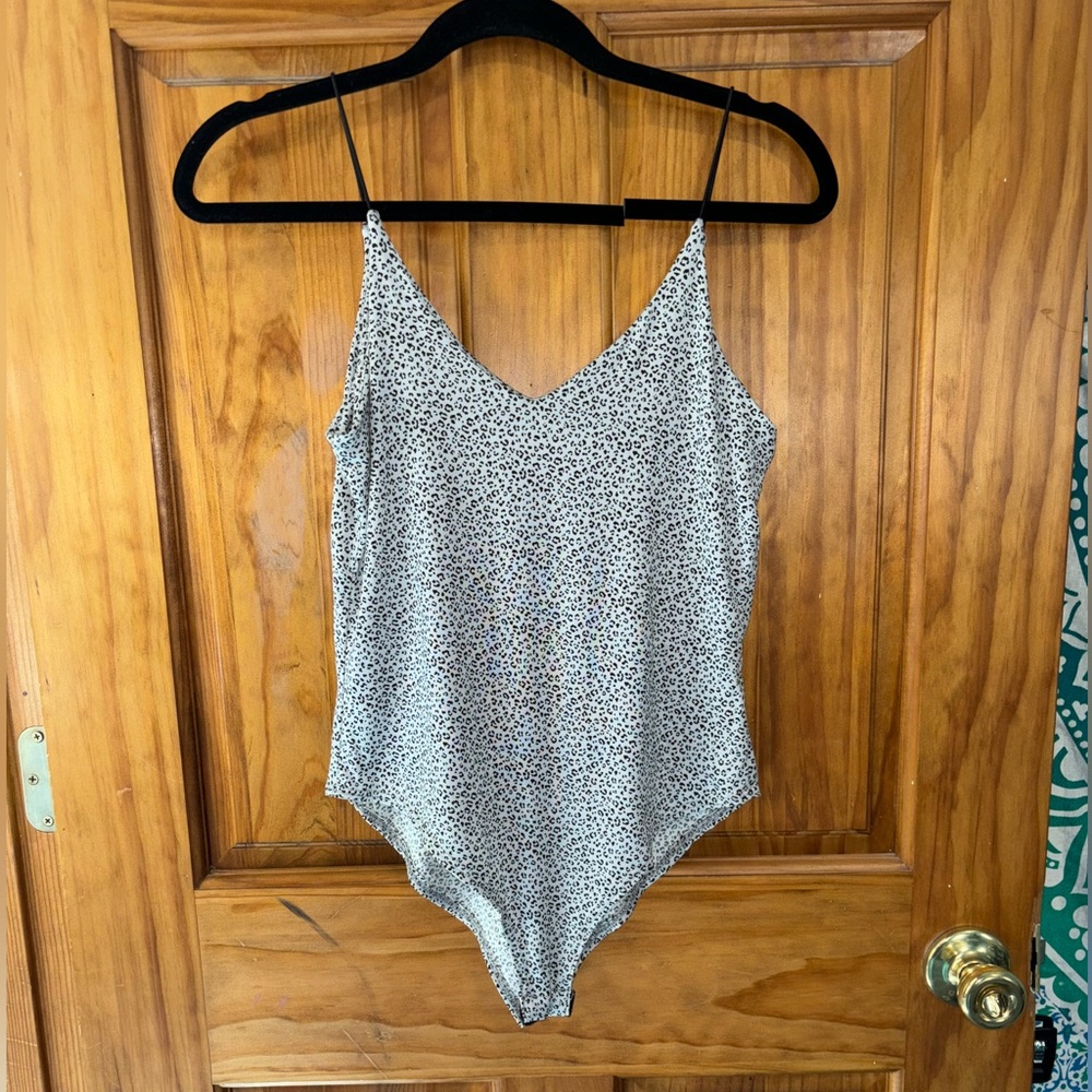 Leopard Print Bodysuit